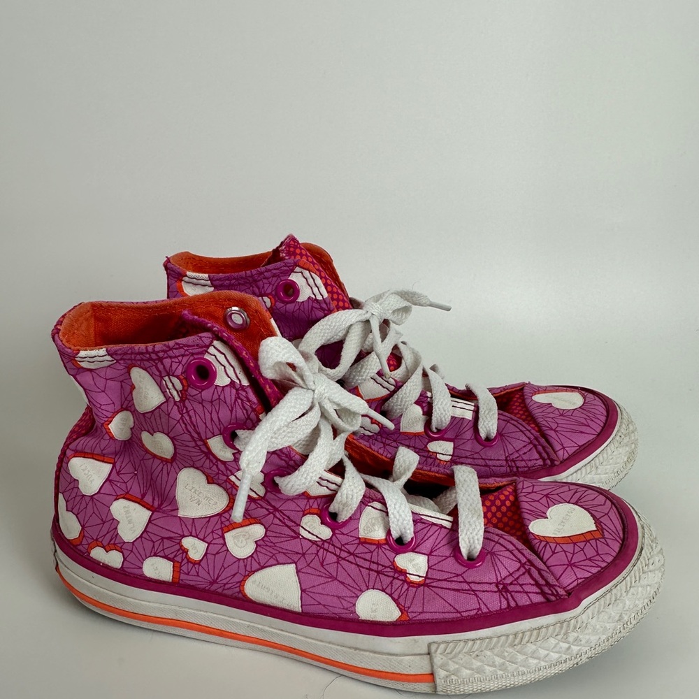 Converse Chuck Taylor All Star Valentines High Top Magenta Glow/Wild Mango/White